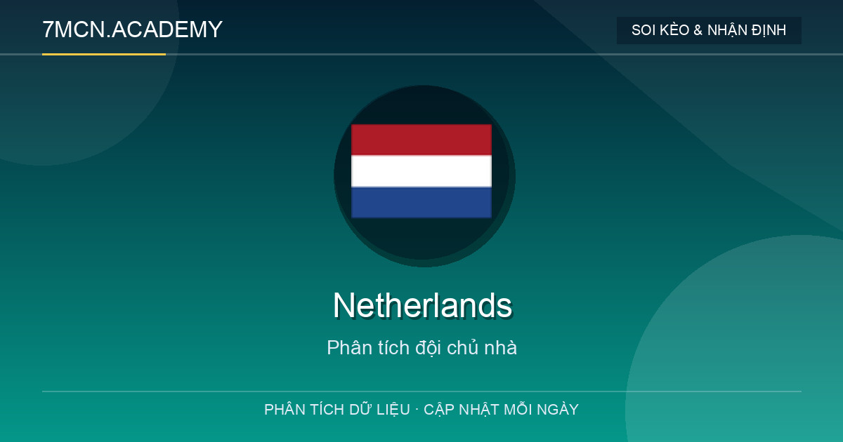 Phong độ và dữ liệu đội chủ nhà Netherlands