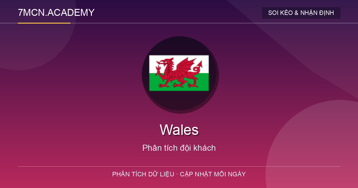 Phong độ và dữ liệu đội khách Wales