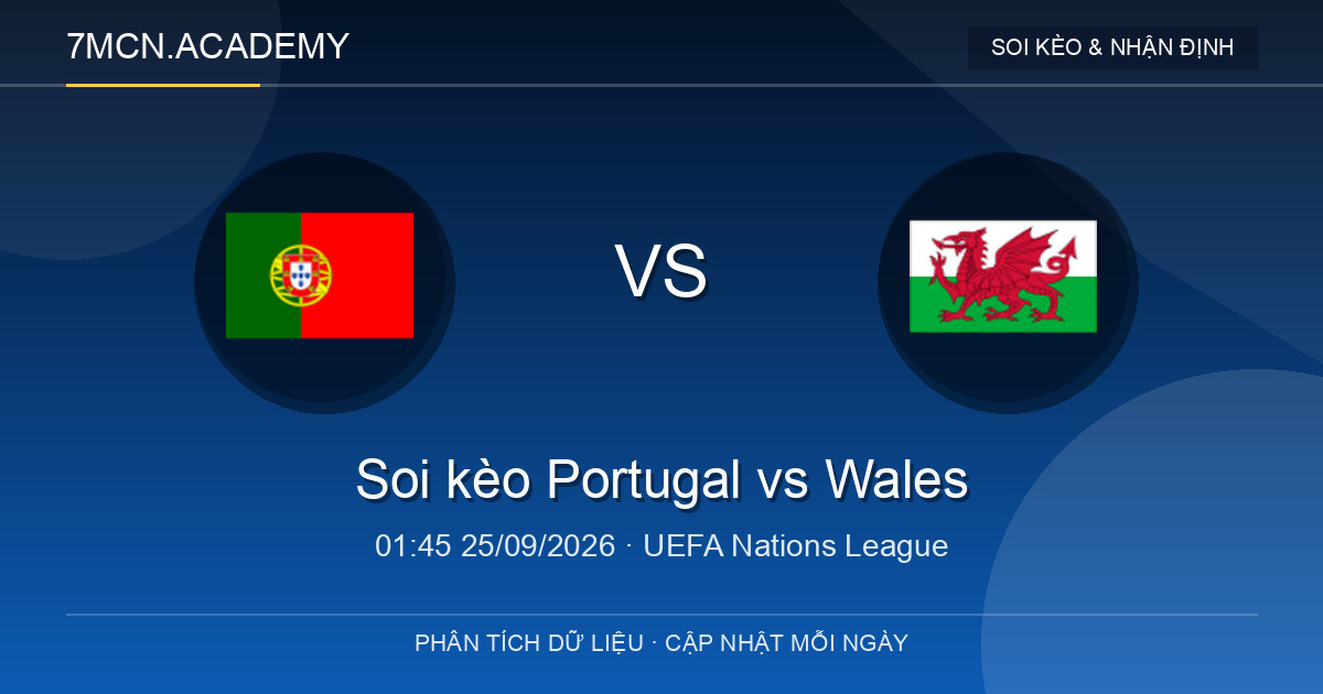Nhận định và soi kèo trận Portugal vs Wales