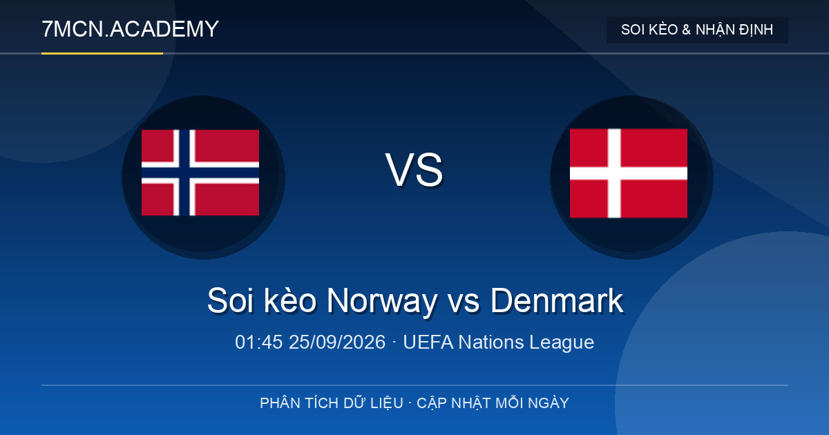 Nhận định và soi kèo trận Norway vs Denmark