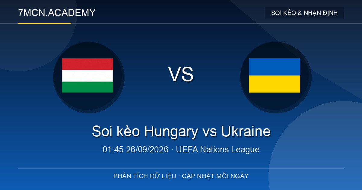 Nhận định và soi kèo trận Hungary vs Ukraine