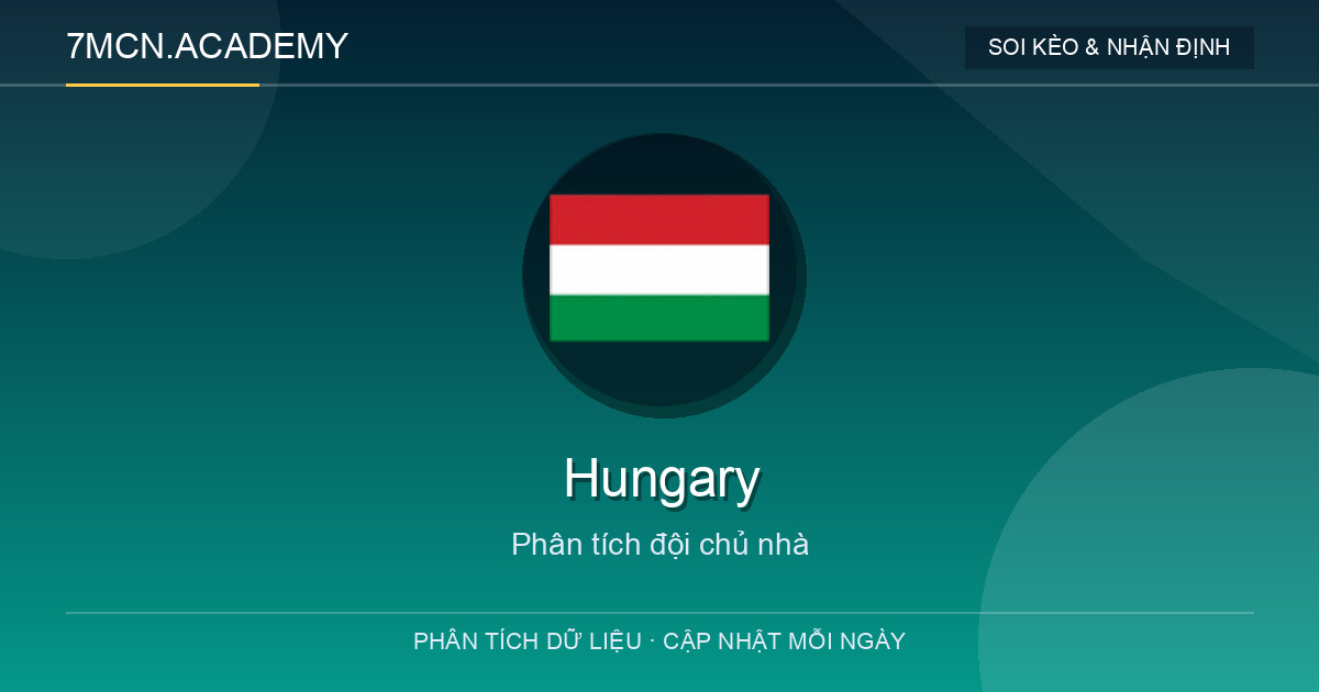 Phong độ và dữ liệu đội chủ nhà Hungary