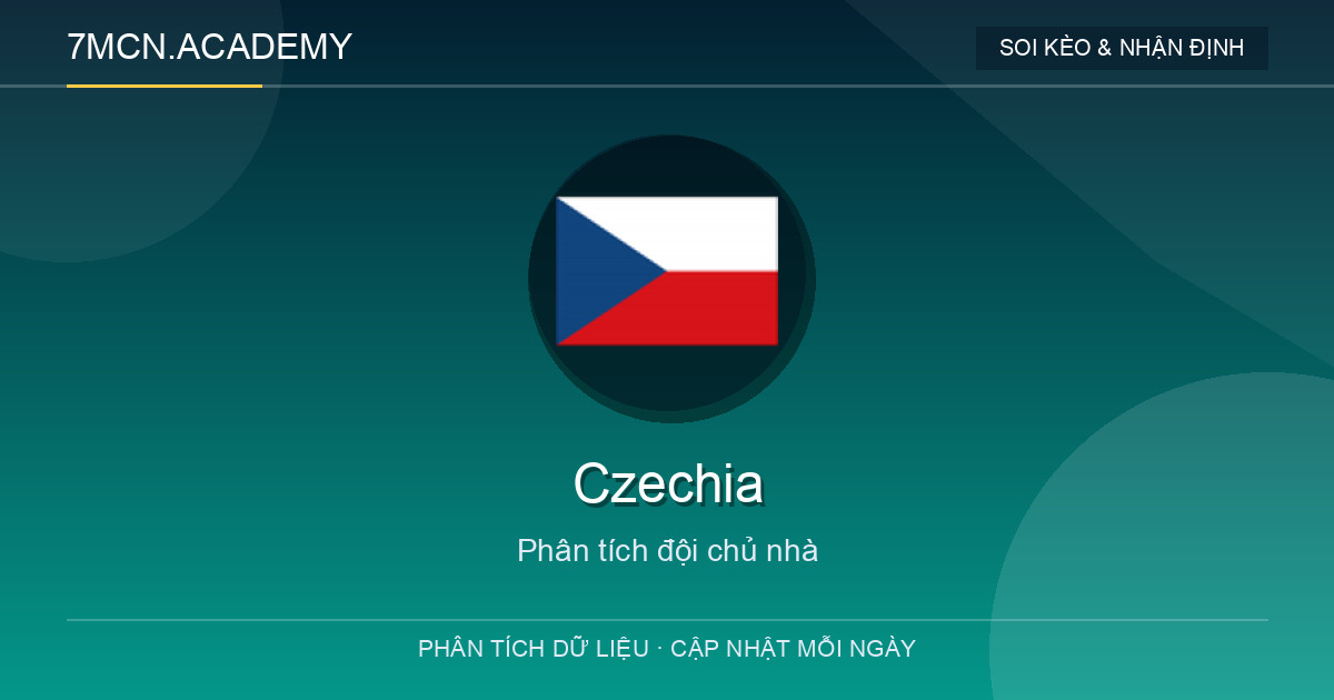 Phong độ và dữ liệu đội chủ nhà Czechia