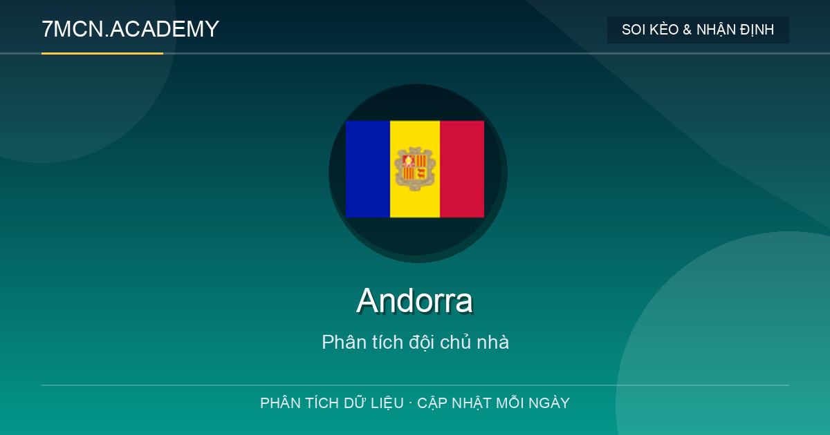 Phong độ và dữ liệu đội chủ nhà Andorra