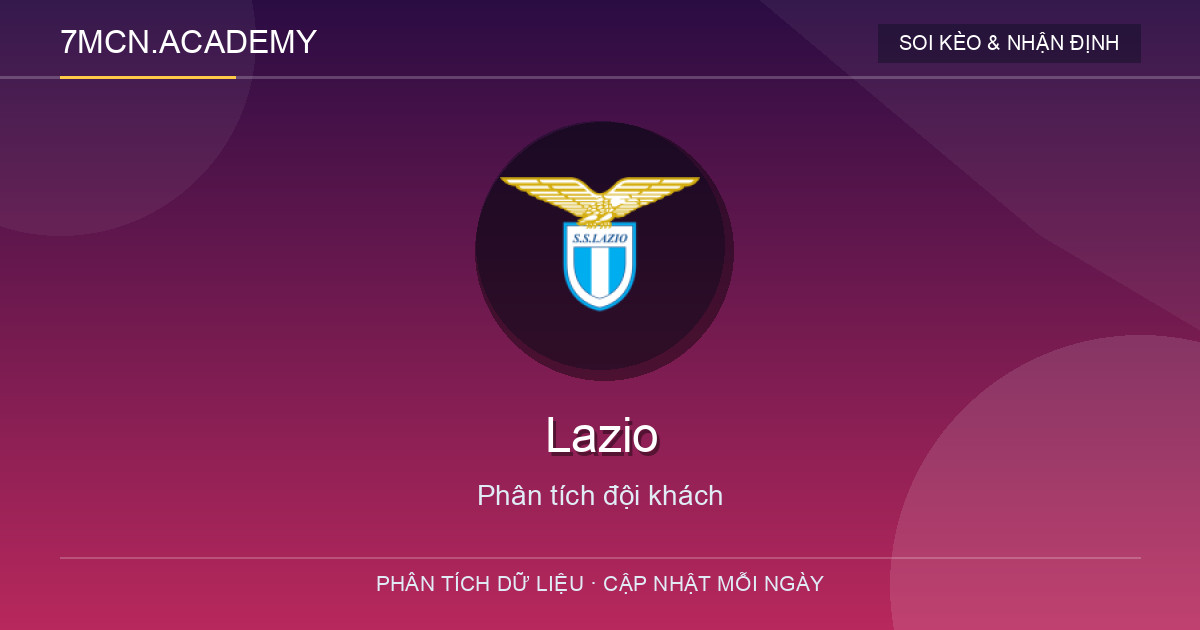 Phong độ và dữ liệu đội khách Lazio