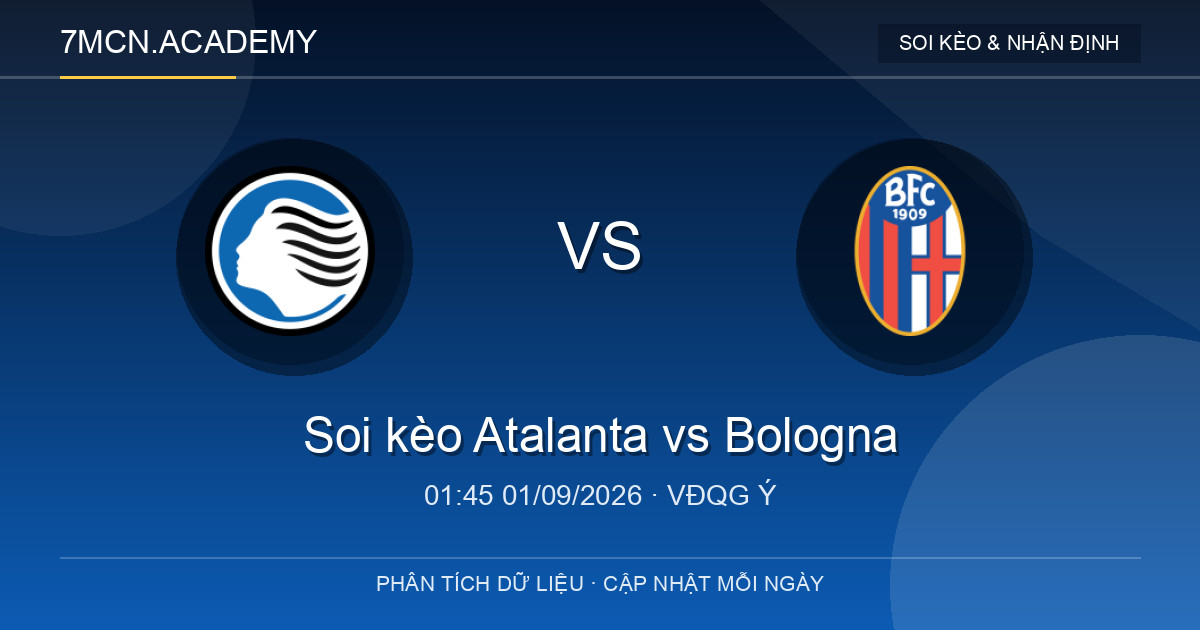 Nhận định và soi kèo trận Atalanta vs Bologna