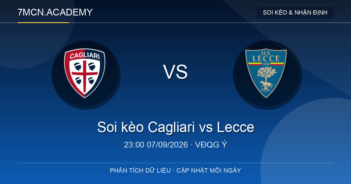 Nhận định và soi kèo trận Cagliari vs Lecce