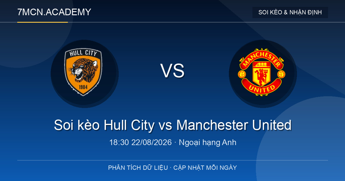 Nhận định và soi kèo trận Hull City vs Manchester United