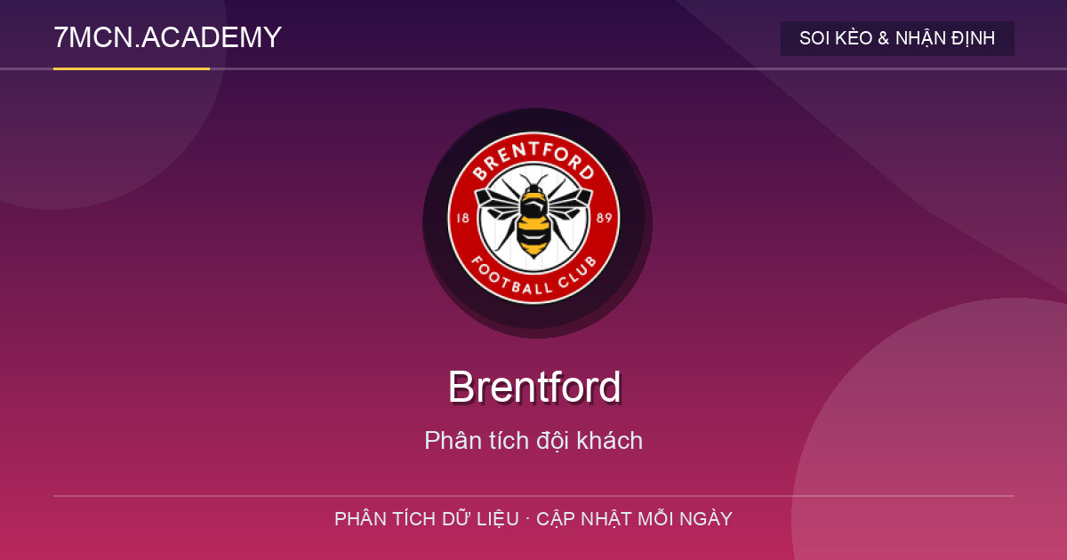 Phong độ và dữ liệu đội khách Brentford