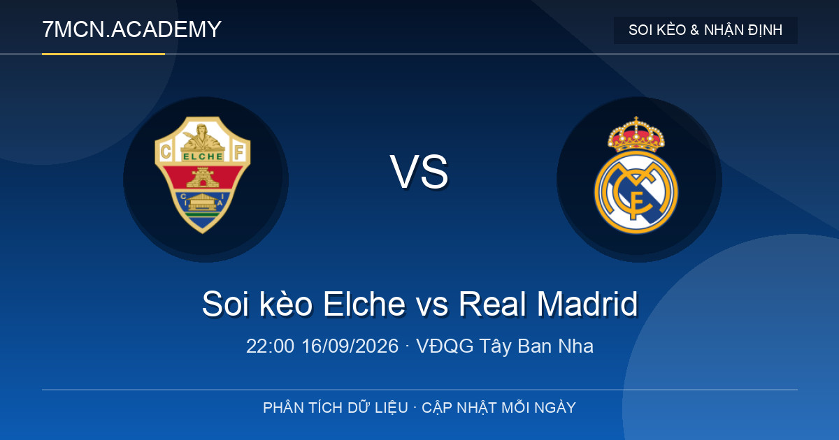 Nhận định và soi kèo trận Elche vs Real Madrid
