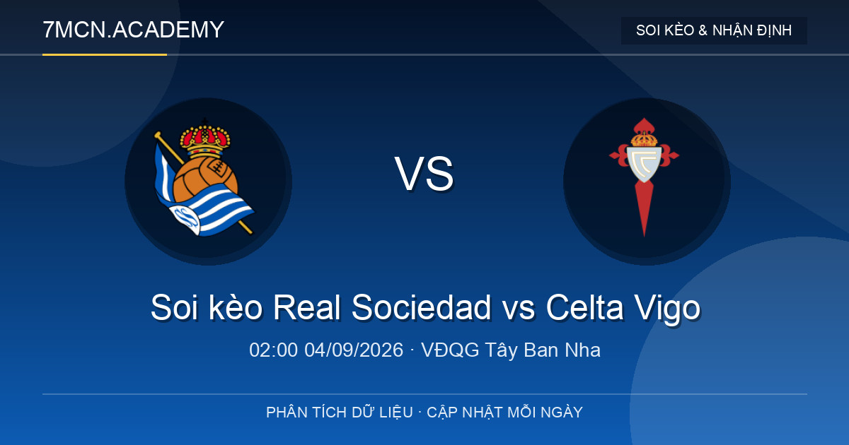 Nhận định và soi kèo trận Real Sociedad vs Celta Vigo