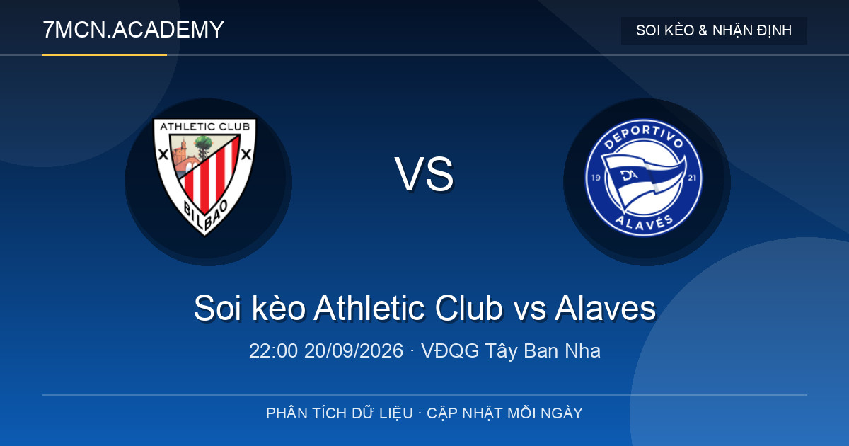 Nhận định và soi kèo trận Athletic Club vs Alaves