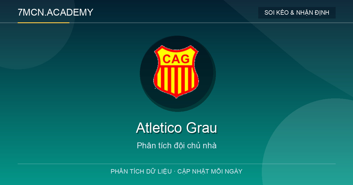 Phong độ và dữ liệu đội chủ nhà Atletico Grau
