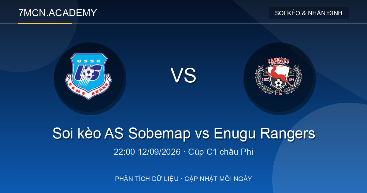 Nhận định và soi kèo trận AS Sobemap vs Enugu Rangers