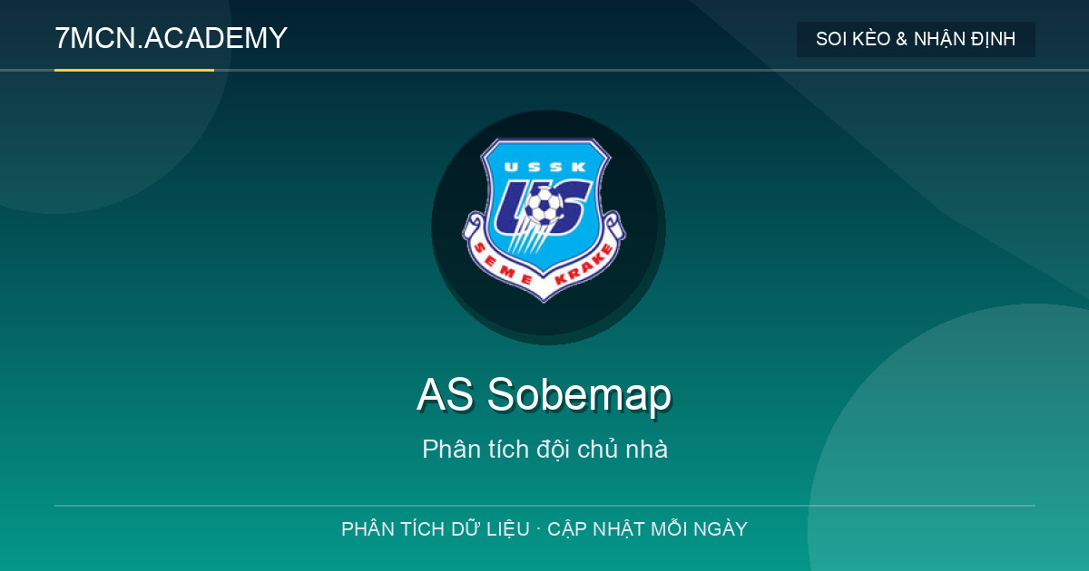 Phong độ và dữ liệu đội chủ nhà AS Sobemap