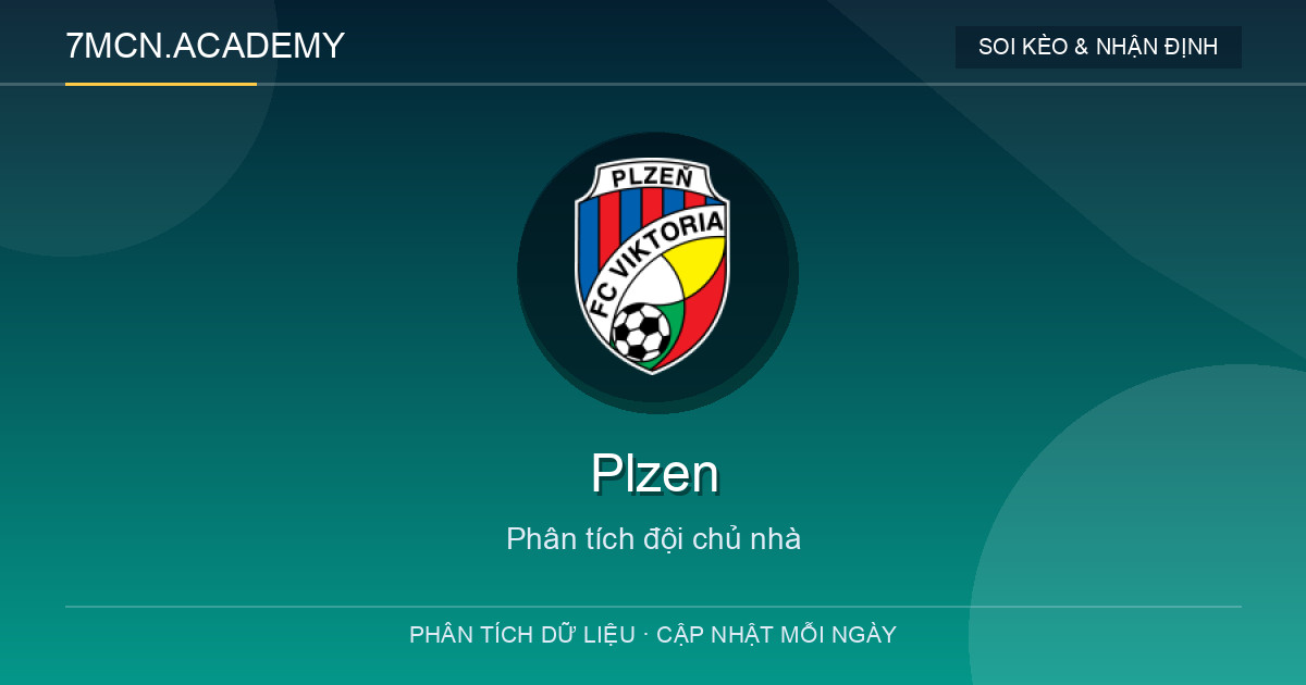 Phong độ và dữ liệu đội chủ nhà Plzen